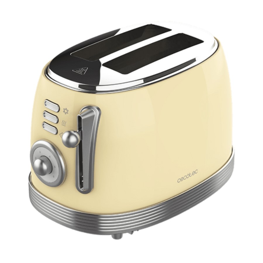 product image Cecotec Toaster Vintage Light Yellow 