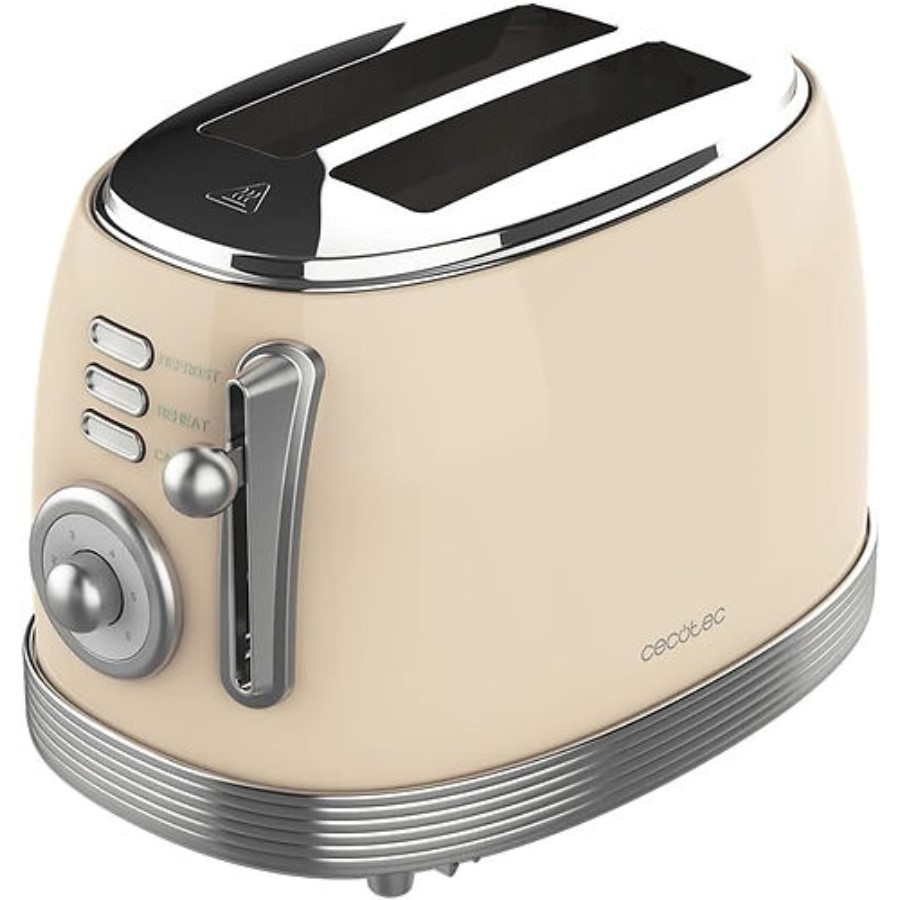 product image Cecotec Toaster Vintage Light Beige 