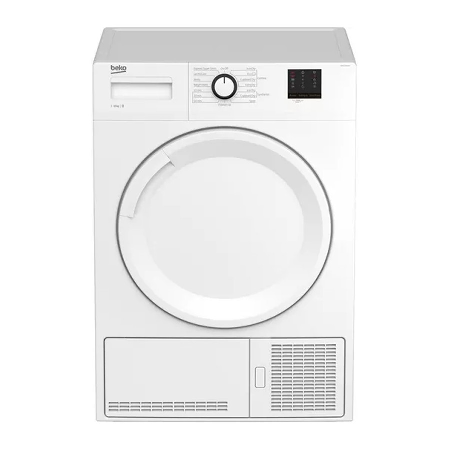 product image Beko 10 Kg Tumble Dryer with Sensor H 84.6cm x W 59.7cm x D 63.3cm