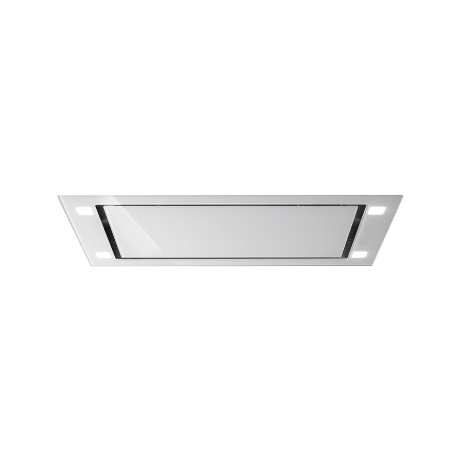 product image Falmec Hood Sirio Evo White Glass 90 cm 220-240V ~ 50-60Hz Without Motor Without Filter