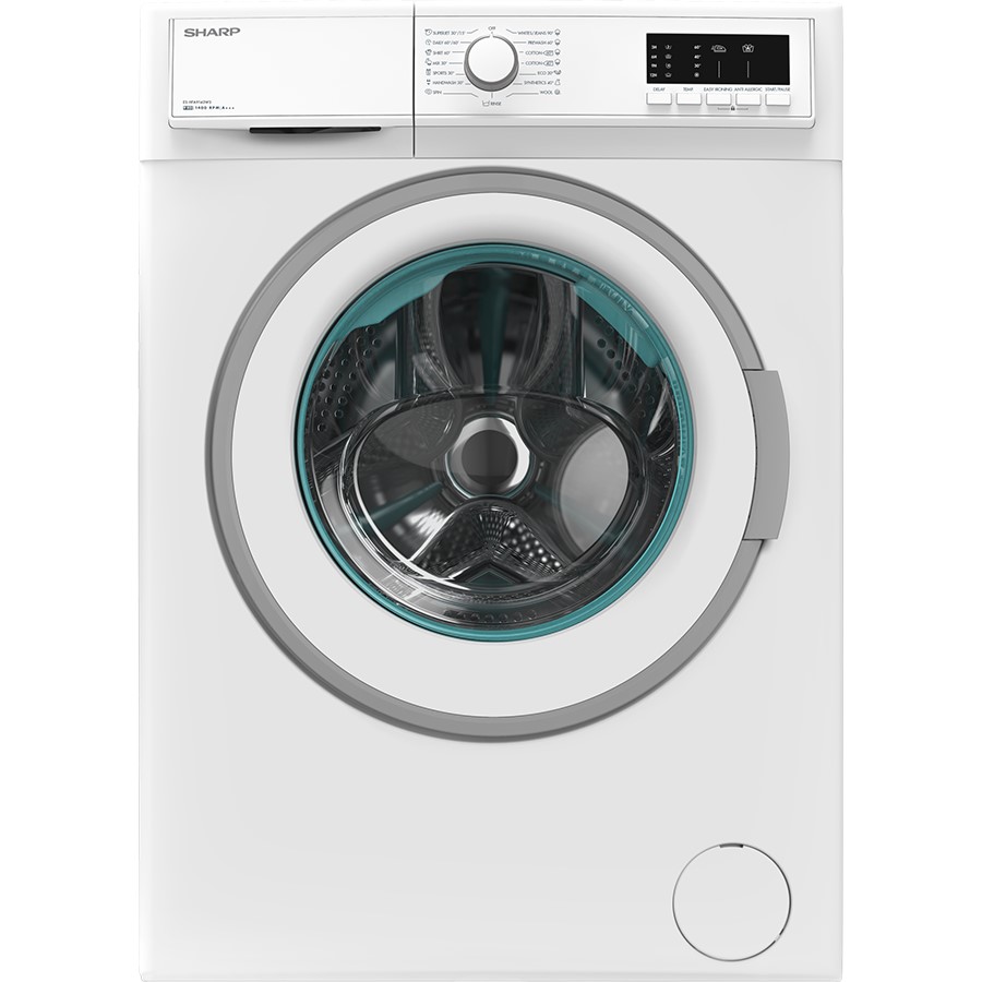 product image Sharp 9 Kg Washing Machine 1400 rpm H 84.5cm x W 59.7cm x D 58.2cm