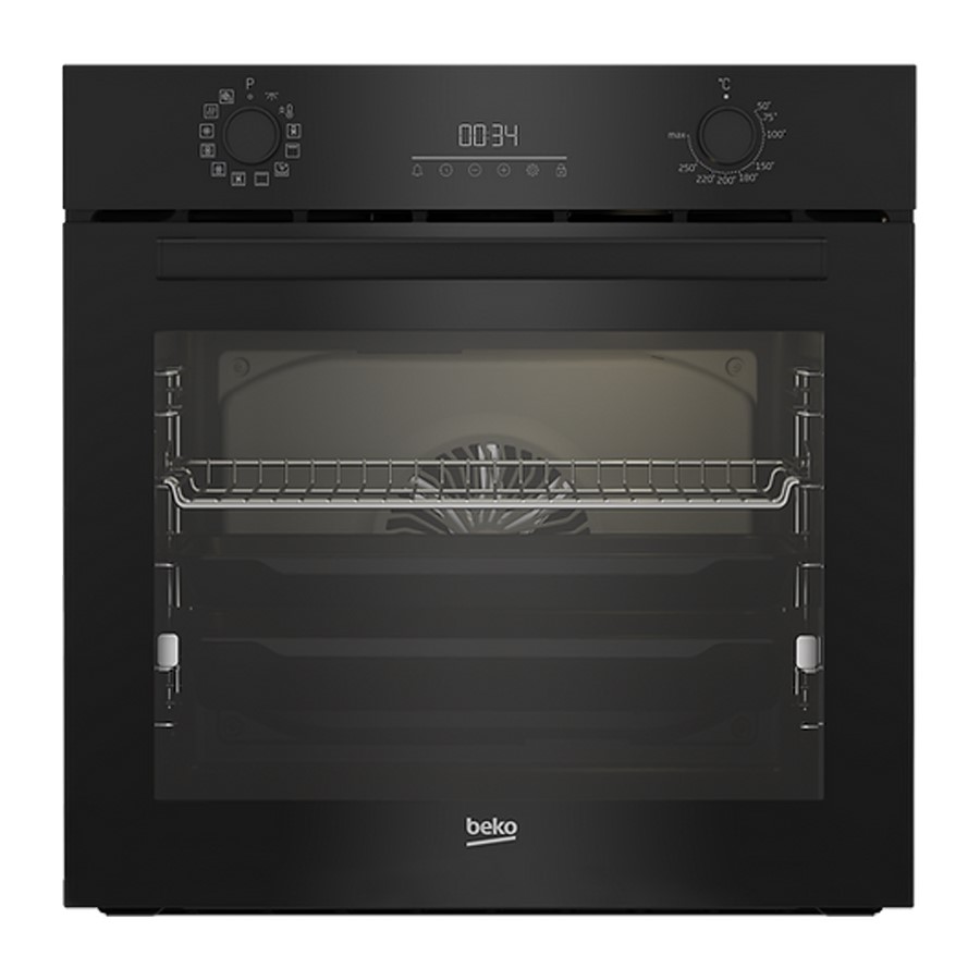 product image Beko Oven Electric 12 Function Black H 59.5cm x W 59.4cm x D 56.7cm