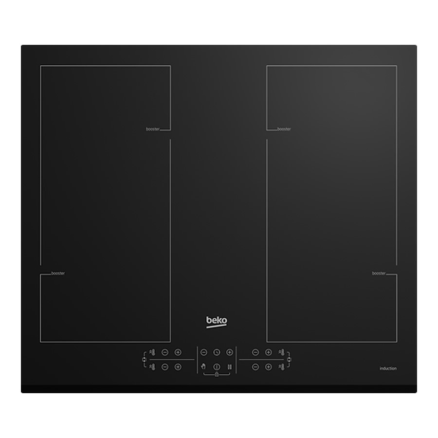 product image Beko Hob Induction 4 Zone Black 59 cm H 5.2cm x W 59cm x D 52cm