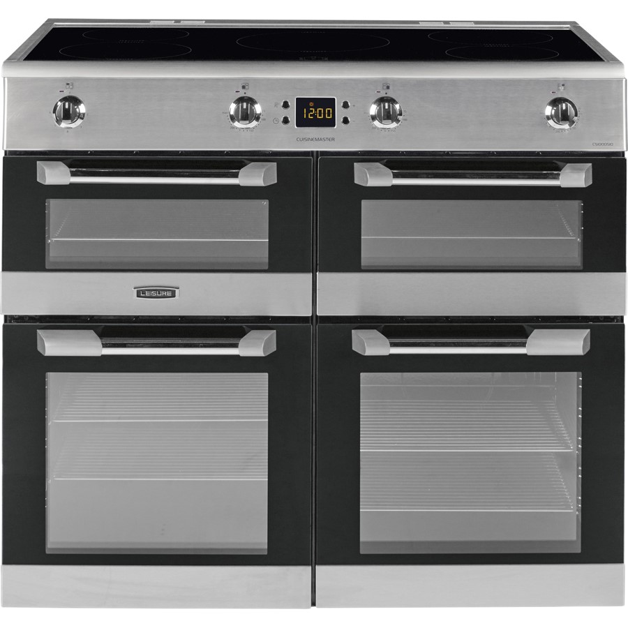 product image Leisure 100 cm Electric Range Cooker S/S H 90cm x W 100cm x D 60cm