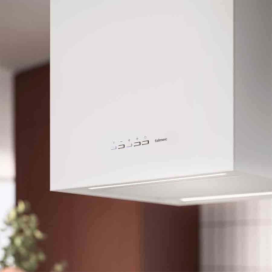product image Falmec Hood Island Mira White 40 cm 220-240V ~ 50-60Hz 800 m3/h Without Filter Falmec P