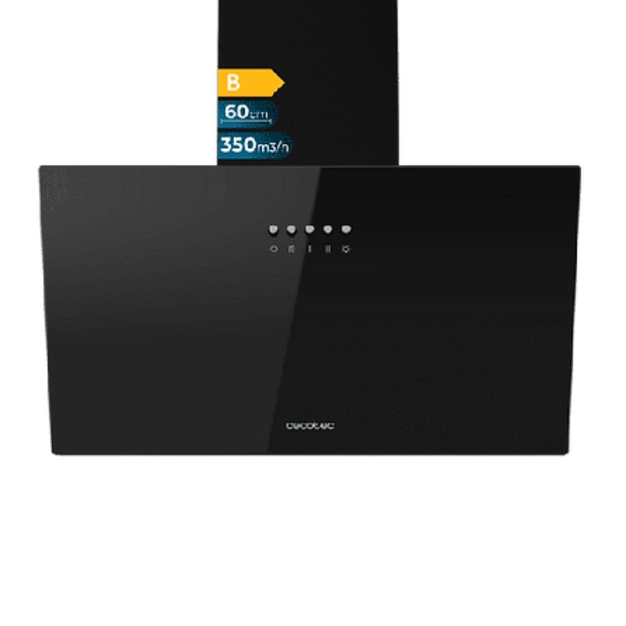 product image Cecotec Hood Flux DM 603500 Glass Blac H 33.0cm x W 60cm x D 31cm