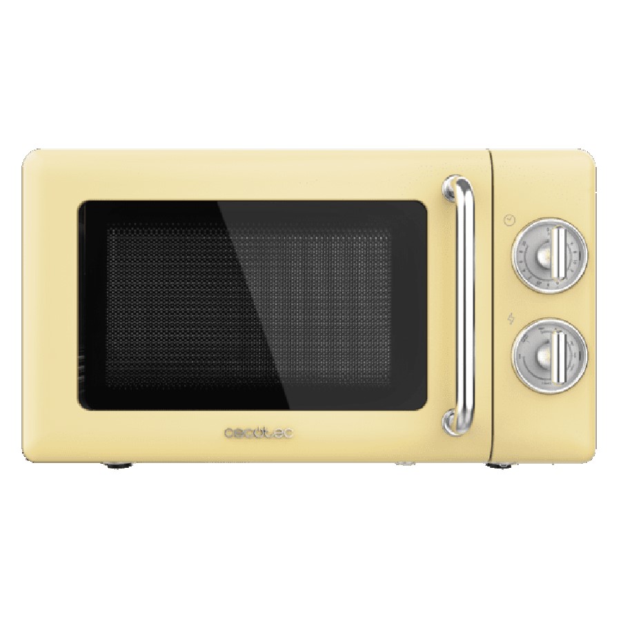 product image Cecotec Microwave Retro Yellow 20 L 3110 ProClean 700W with Grill