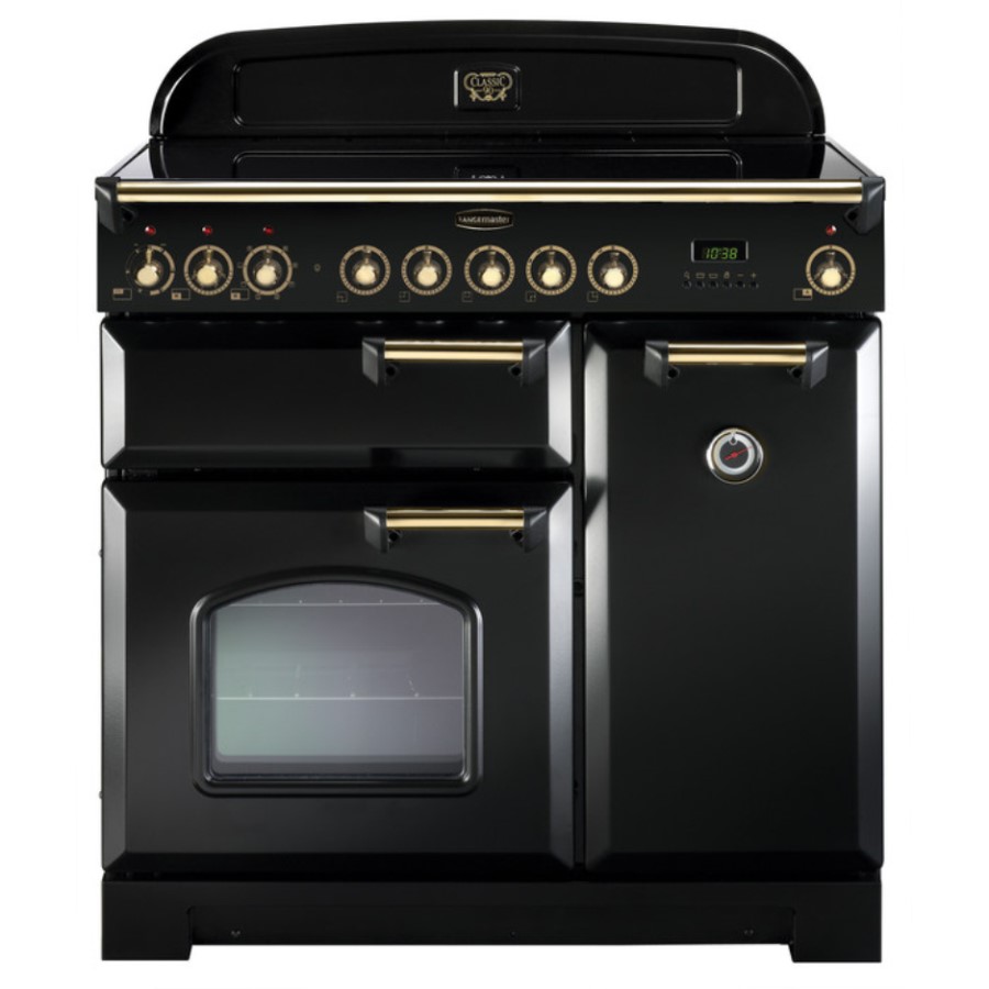 product image RangeM Class DL 90 IND. Black Brass H 90.5/93.0 cm x W 90.0 cm x D 60.8 cm