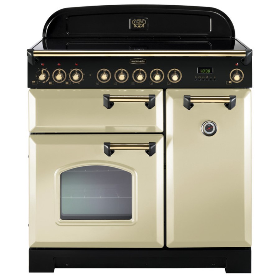 product image RangeM Class DL 90 IND. Cream Brass H 90.5/93.0 cm x W 90.0 cm x D 60.8 cm