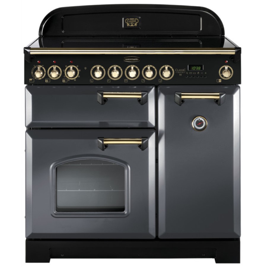 product image RangeM Class DL 90 IND. Slate Brass H 90.5/93.0 cm x W 90.0 cm x D 60.8 cm