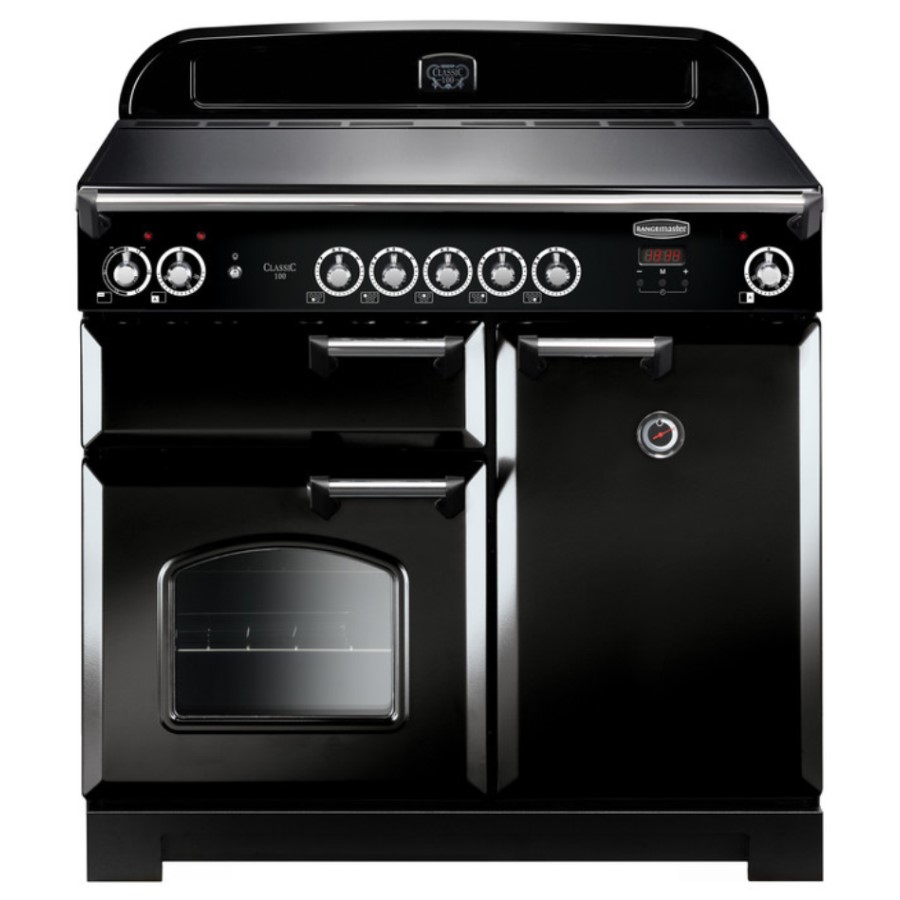 product image RangeM Class 100 Ceramic Black Chrome H 90.5/93.0 cm x W 99.4 cm x D 60.8 cm