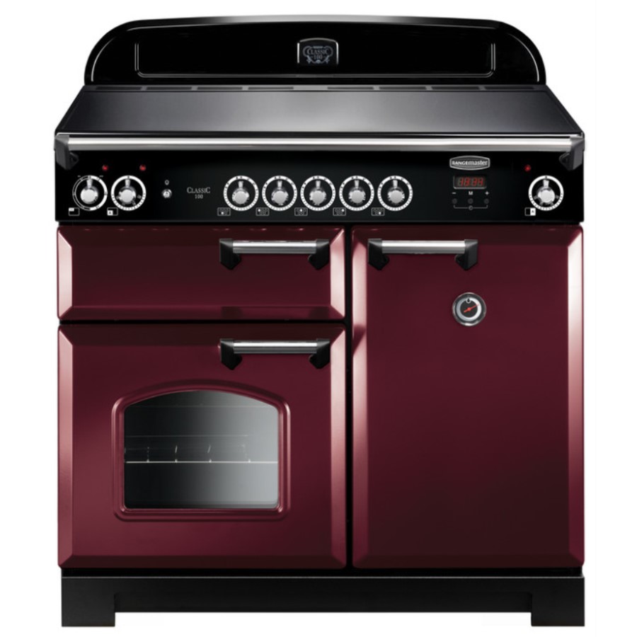 product image RangeM Class 100 IND. Cranberry Chrome H 90.5/93.0 cm x W 99.4 cm x D 60.8 cm