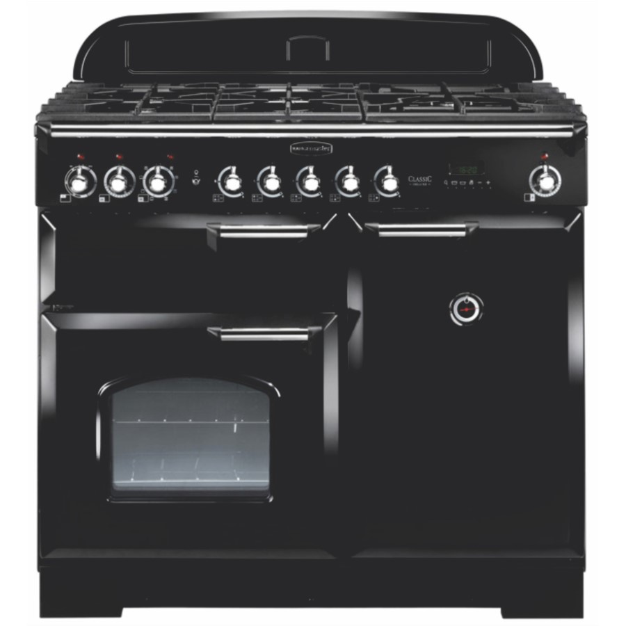 product image RangeMaster DL 100 D/Fuel Black Chrome W: 99.4 cm - D: 67 cm - H 90.5 / 93