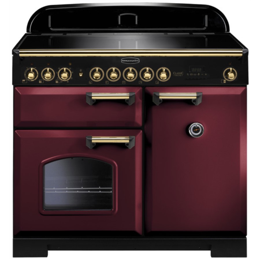 product image RangeMaster DL 100 Ind. Cranberry Brass W: 99.4 cm - D: 60.8 cm - H: 90.5 / 93 cm