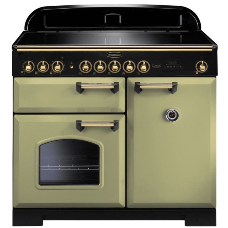 product image RangeMaster DL 100 Ind. Olive Green Bras W: 99.4 cm - D: 60.8 cm - H: 90.5 / 93 cm