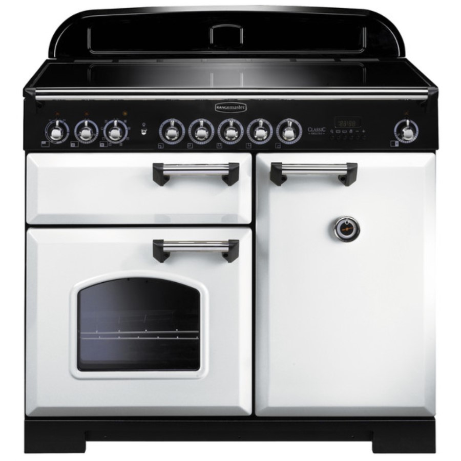 product image RangeMaster DL 100 Ind. White Chrome 