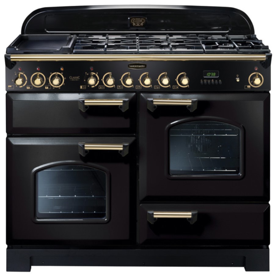 product image RangeMaster DL 110 Dual Feul Black Brass 