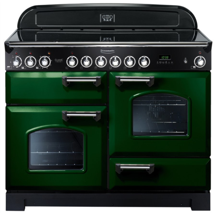 product image RangeM Class DL 110 CER. Green Chrome H 90.5/93.0 cm x W 110.0 cm x D 60.8 cm