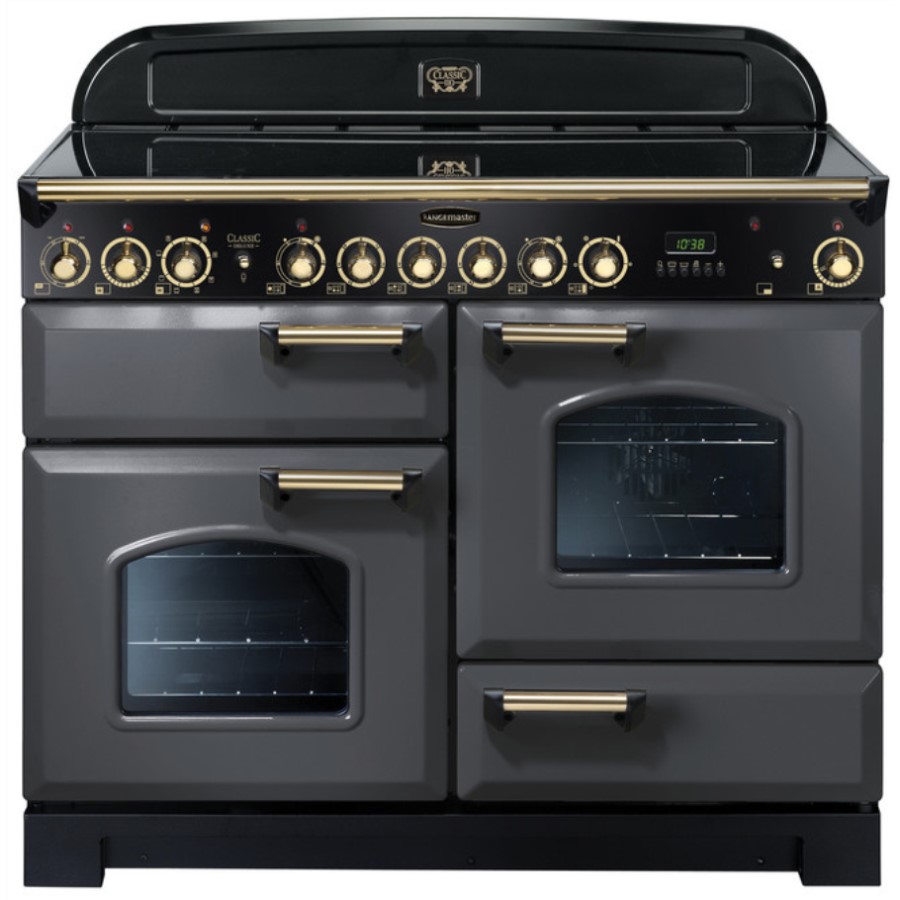 product image RangeM Class Deluxe 110 Cer Slate Brass H 90.5/93.0 cm x W 110.0 cm x D 60.8 cm