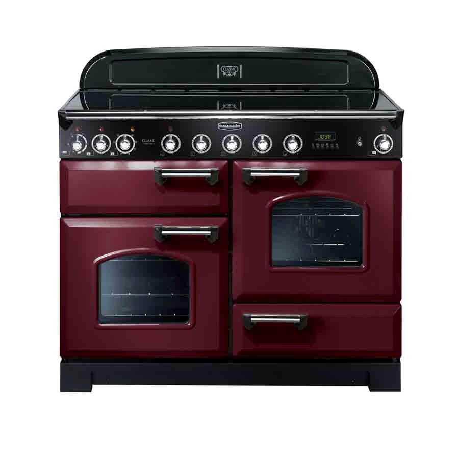 product image RangeM Class DL 110 IND. Cranberry Chrom H 90.5/93.0cm x W 110.0cm x D 67.0cm