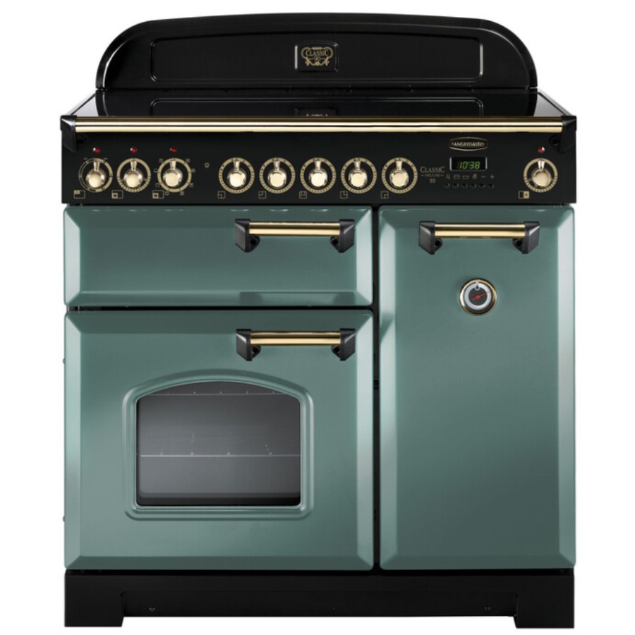 product image RangeM Class DL 90 IND. Min Grn/Brass GB H 90.5/93.0 cm x W 90.0 cm x D 60.8 cm