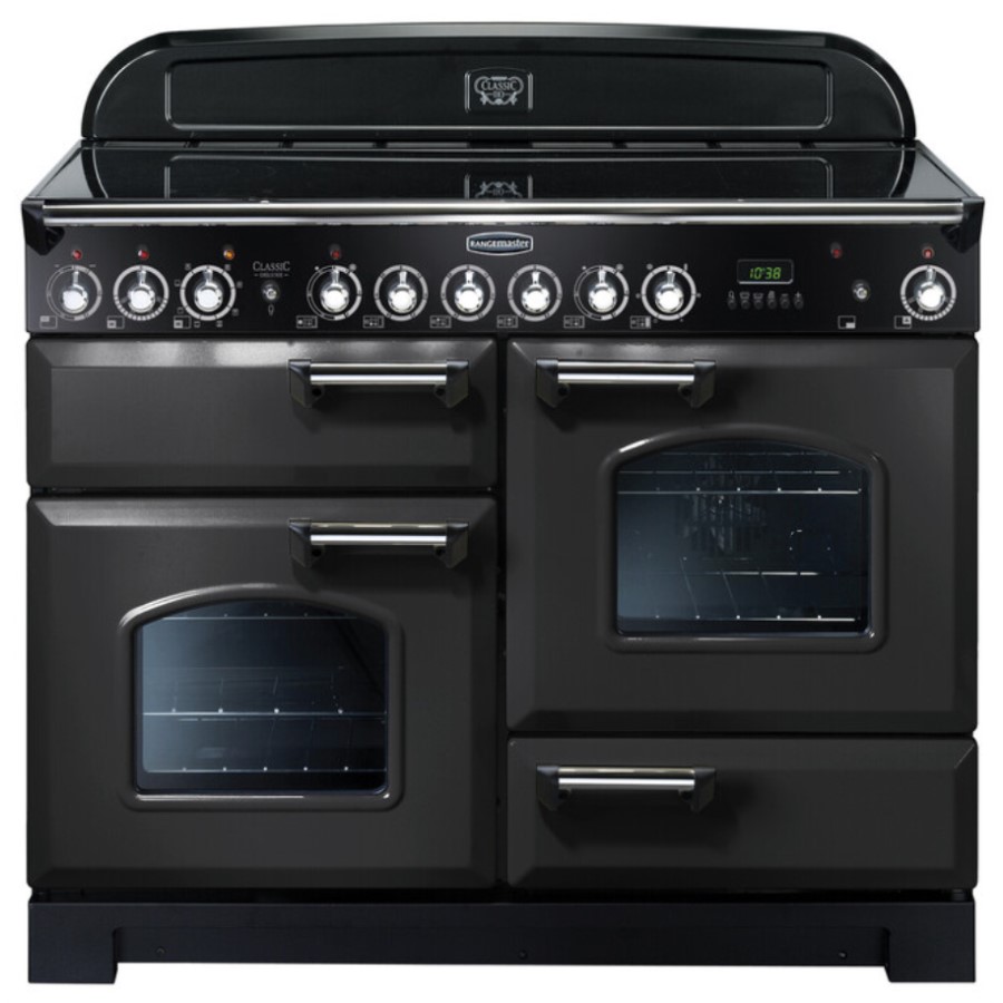 product image RangeM Class DL 110 CER. Charcoal Blk Ch H 90.5/93.0 cm x W 110.0 cm x D 60.8 cm
