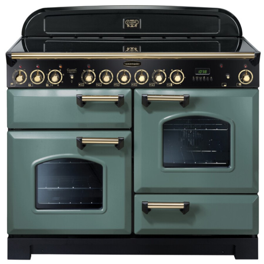product image RangeM Class DL 110 CER Min Grn/Brass GB H 90.5/93.0 cm x W 110.0 cm x D 60.8 cm