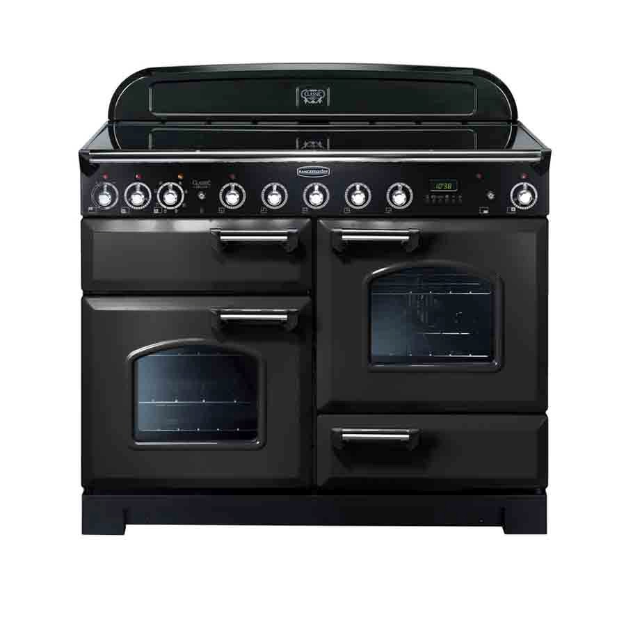 product image RangeM Class DL 110 IND Charcl Blk Chrom H 90.5/93.0cm x W 110.0cm x D 67.0cm