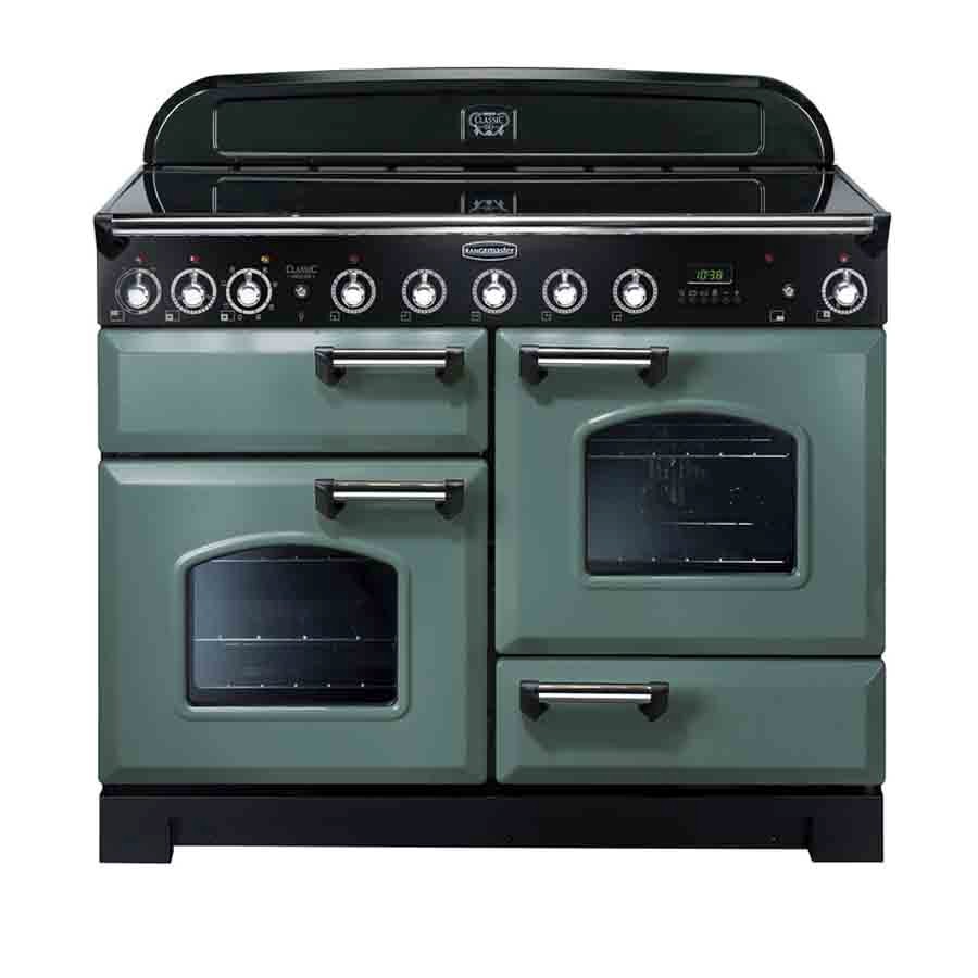 product image RangeM Class DL 110 IND. Minrl Grn Chrom H 90.5/93.0cm x W 110.0cm x D 67.0cm