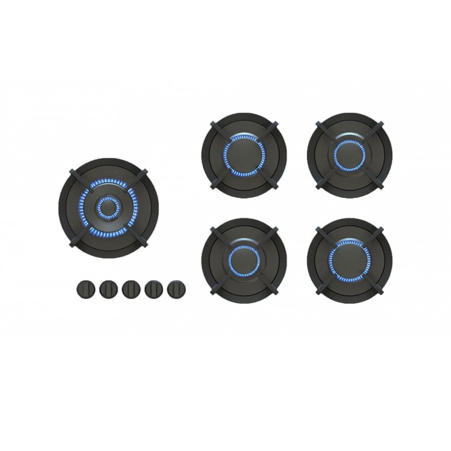 product image Pitt Gas Cooktop H 8.9cm x W 85.3cm x D 50.3cm