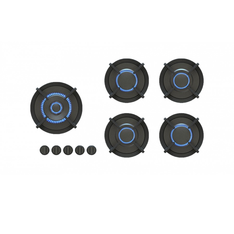product image Pitt Gas Cooktop H 8.9cm x L 50.3cm x D 85.3cm