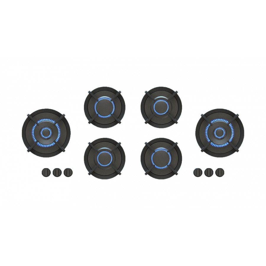 product image Pitt Gas Cooktop H 8.9cm x L 50.3cm x D 115.7cm