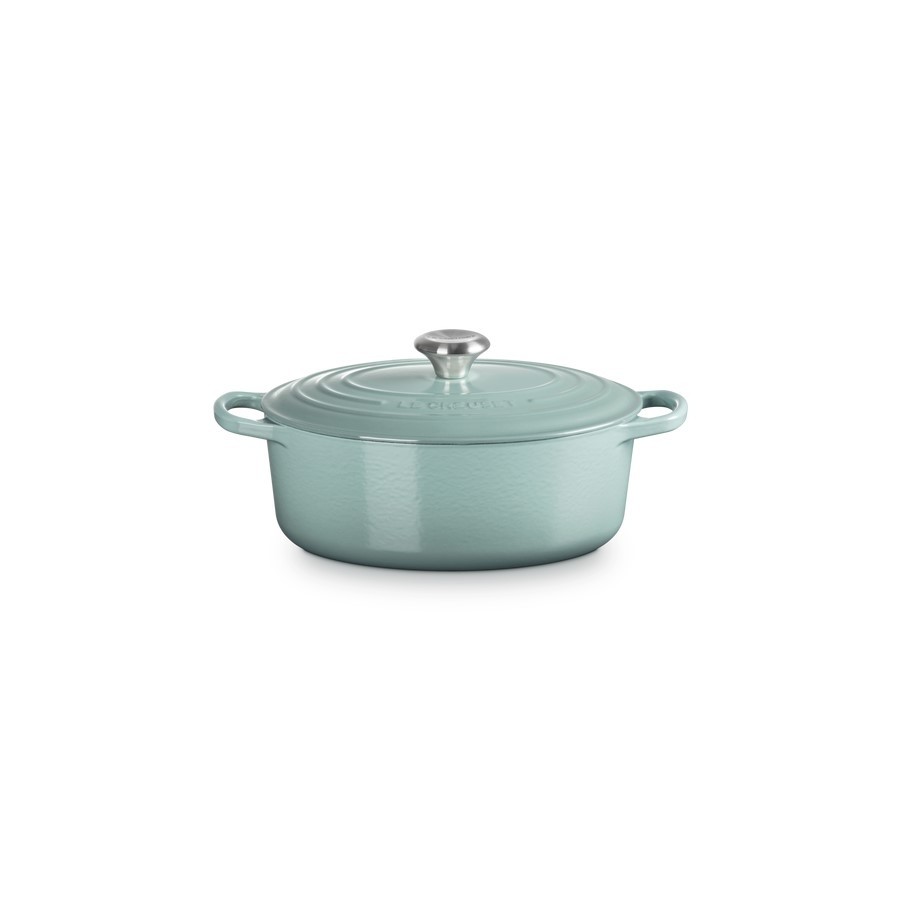 Le Creuset Oval Casserole Sea Salt 27 cm Image