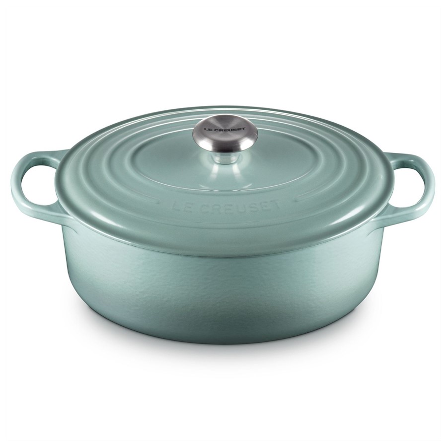 Le Creuset Oval Casserole Sea Salt 31 cm Image