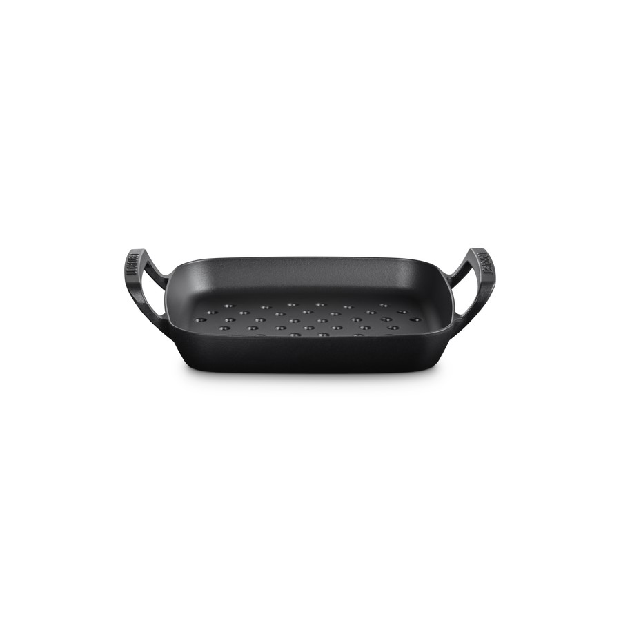 product image Le Creuset O/Door Sq. Grill Basket M/Blk 30 cm