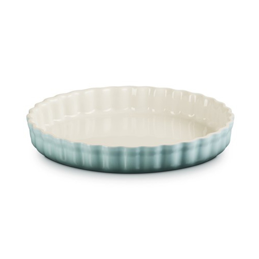 Le Creuset Fluted Flan Dish S/Salt 28 cm Image