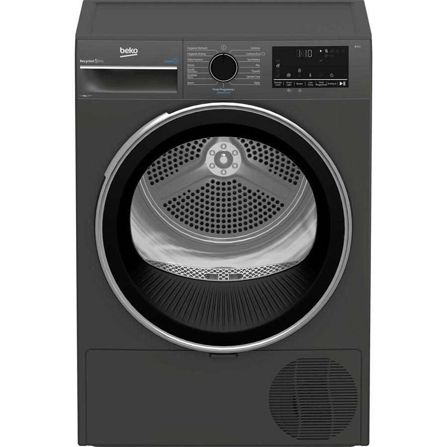 product image Beko 9 Kg Tumble Dryer M.Gray H 84.6cm x W 59.8cm x D 60.5cm