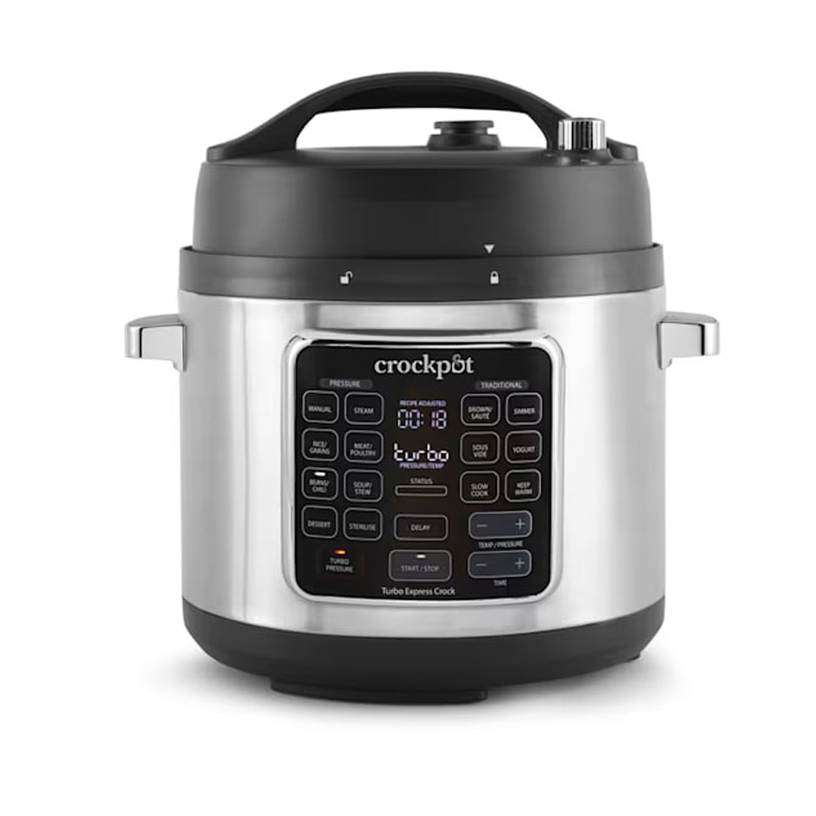 product image Crockpot Turbo Express Multicooker 5.6 L H 37.8cm x D 34.0cm x W 34.0cm