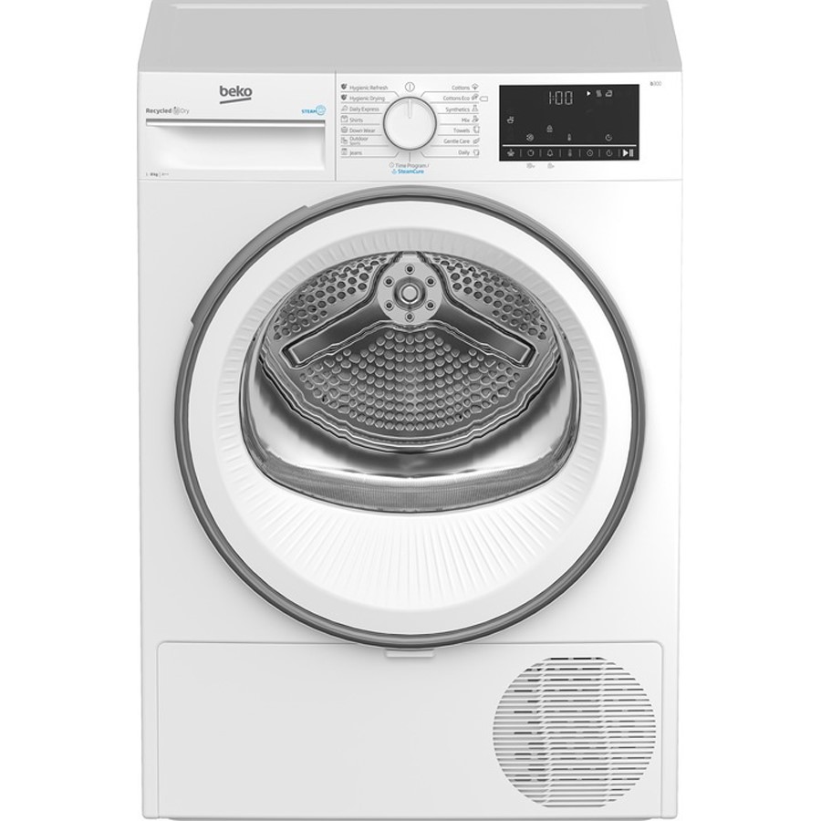 Beko 8 Kg Tumble Dryer White H 84.6cm x W 59.7cm x D 54.3cm