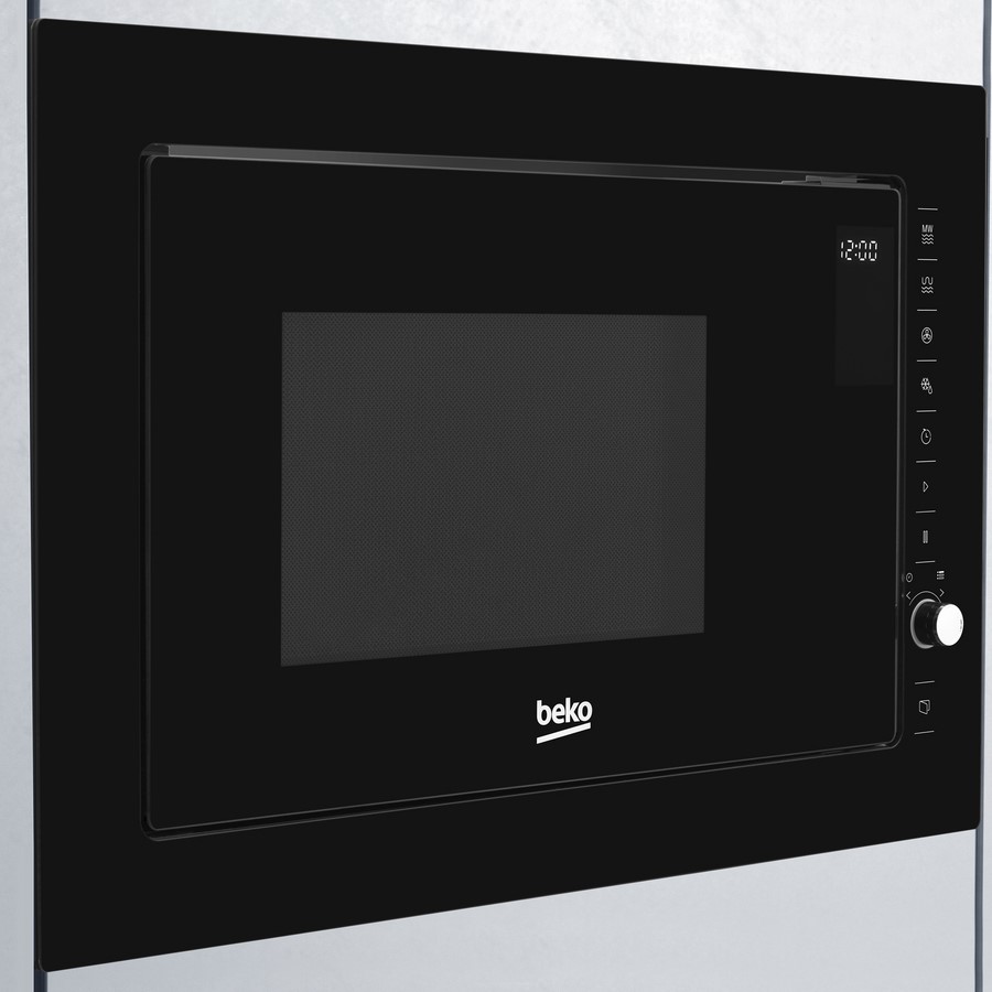 product image Beko Microwave Built-in 25 Litres Black H 38.8cm x W 59.5cm x D 47cm