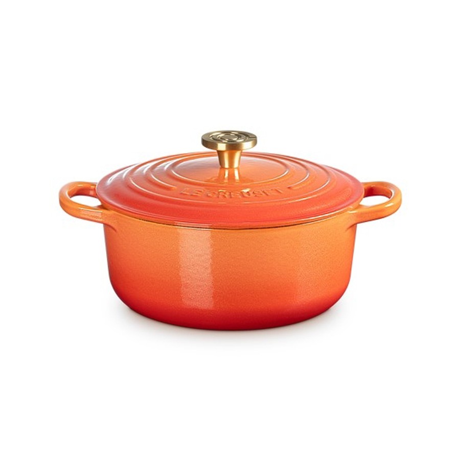 Le Creuset Sign Round Cass G/Flame 20 cm Image