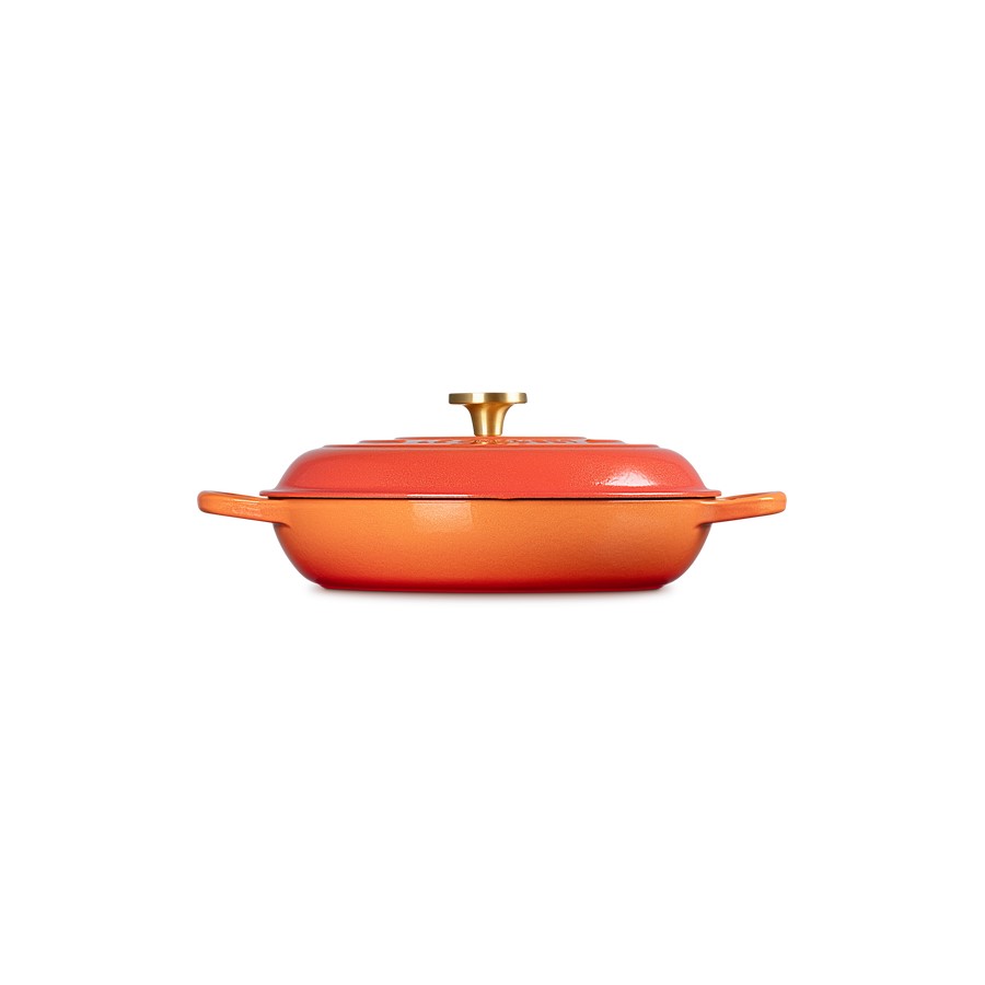 Le Creuset Sign. Low Cass. G/Flame 30 cm Image