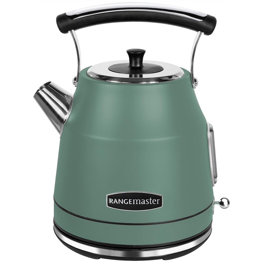 product image Rangemaster Classic Mineral Green Kettle H 27.6cm x W 24.2cm x D 21.6cm 
1.7 Litres