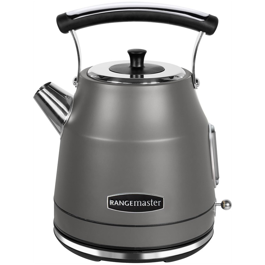 product image Rangemaster Grey Cordless Kettle 1.7 L H 27.6cm x W 24.2cm x D 21.6cm