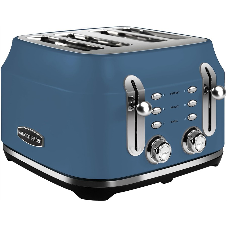 product image Rangemaster Classic 4 Slice Stone Blue H 19.0cm x W 30.8cm x D 30.2cm