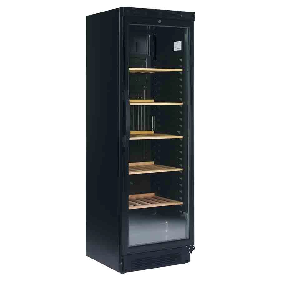 product image Ugur Glass Door Wine Cooler 372 Lt BLACK H 184.0cm x W 59.5cm x D 64.0cm