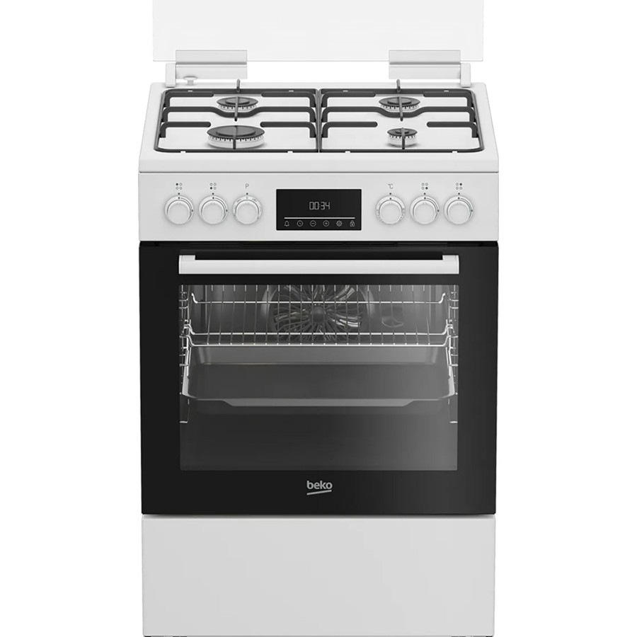 product image Beko Duel Fuel Cooker With 4 Burners H 85cm x W 60cm x D 60cm