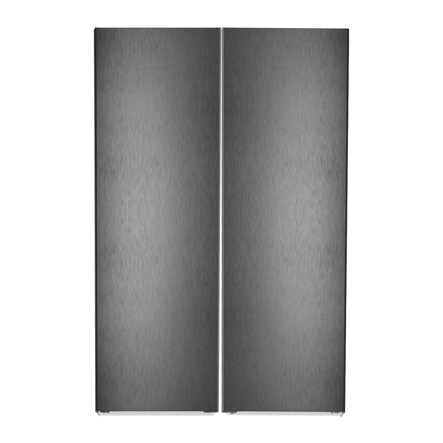 product image Liebherr Larder SideBySide 185x60cm Blk LH-SFNBDD5227 
Liebherr Larder Freezer No Frost Black 
LH-SRBDD5220 
Liebherr Larder Fridge No Frost Black