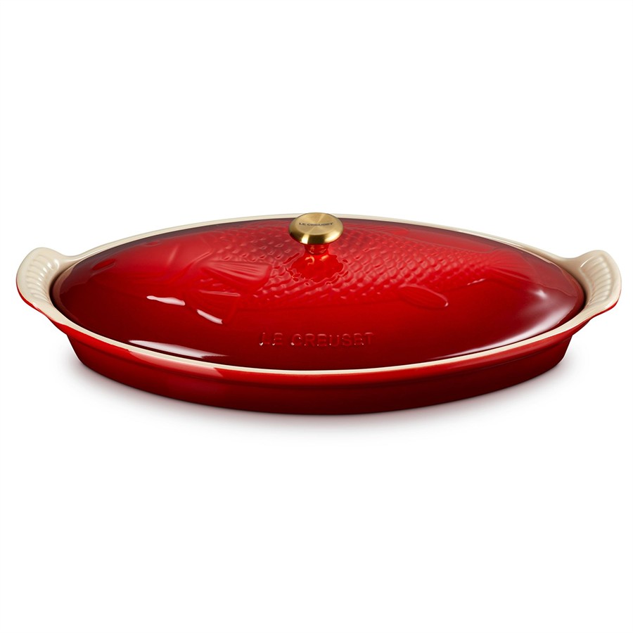 product image Le Creuset Heritage Fish Dish Cerise 34cm / 1.6 L