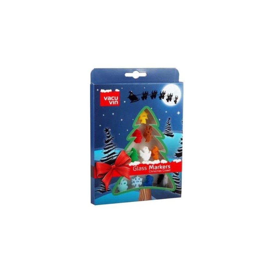 product image Vacuvin Glass Markers Christmas Crowd 